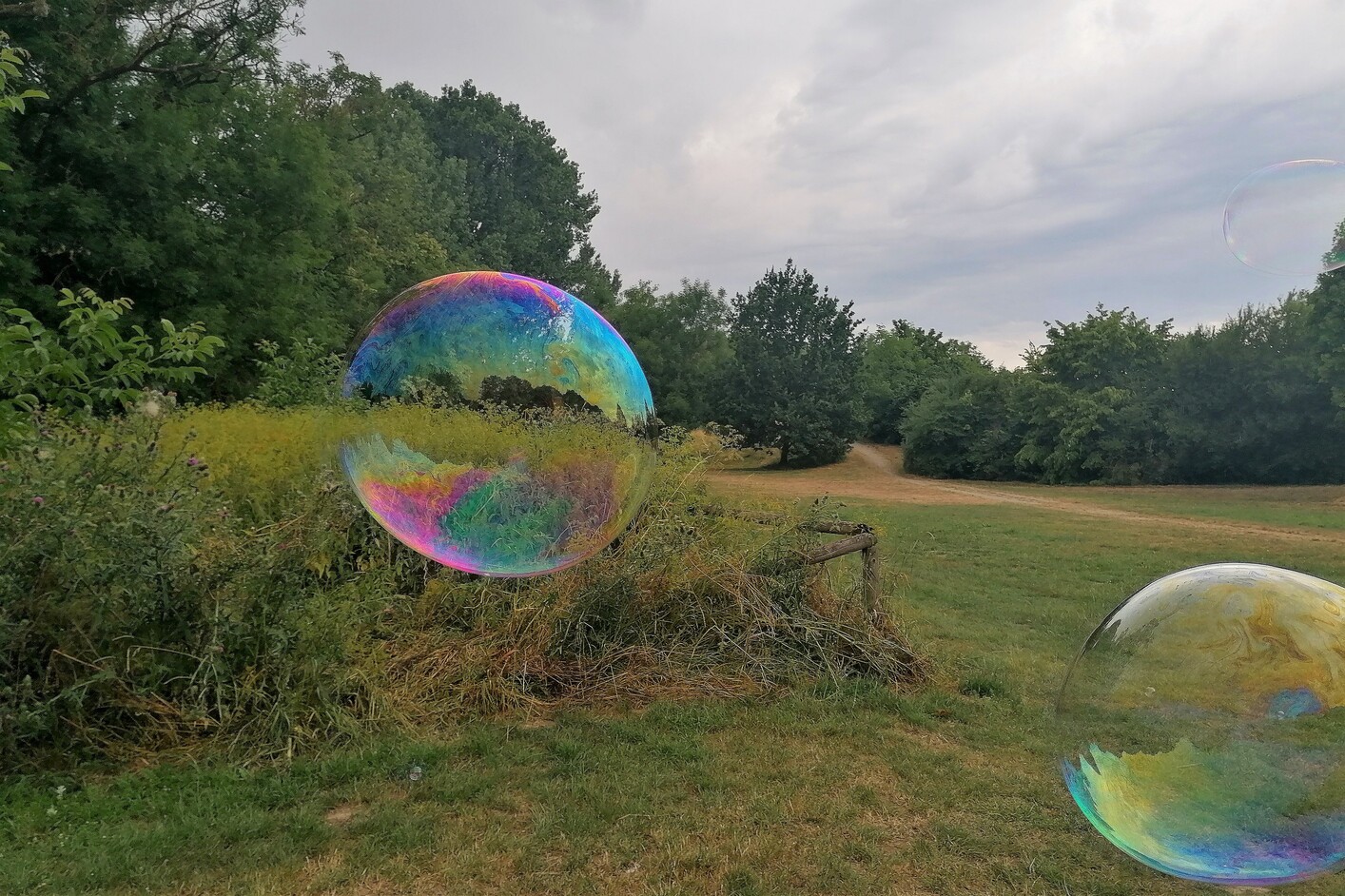 Riesenseifenblasen 1