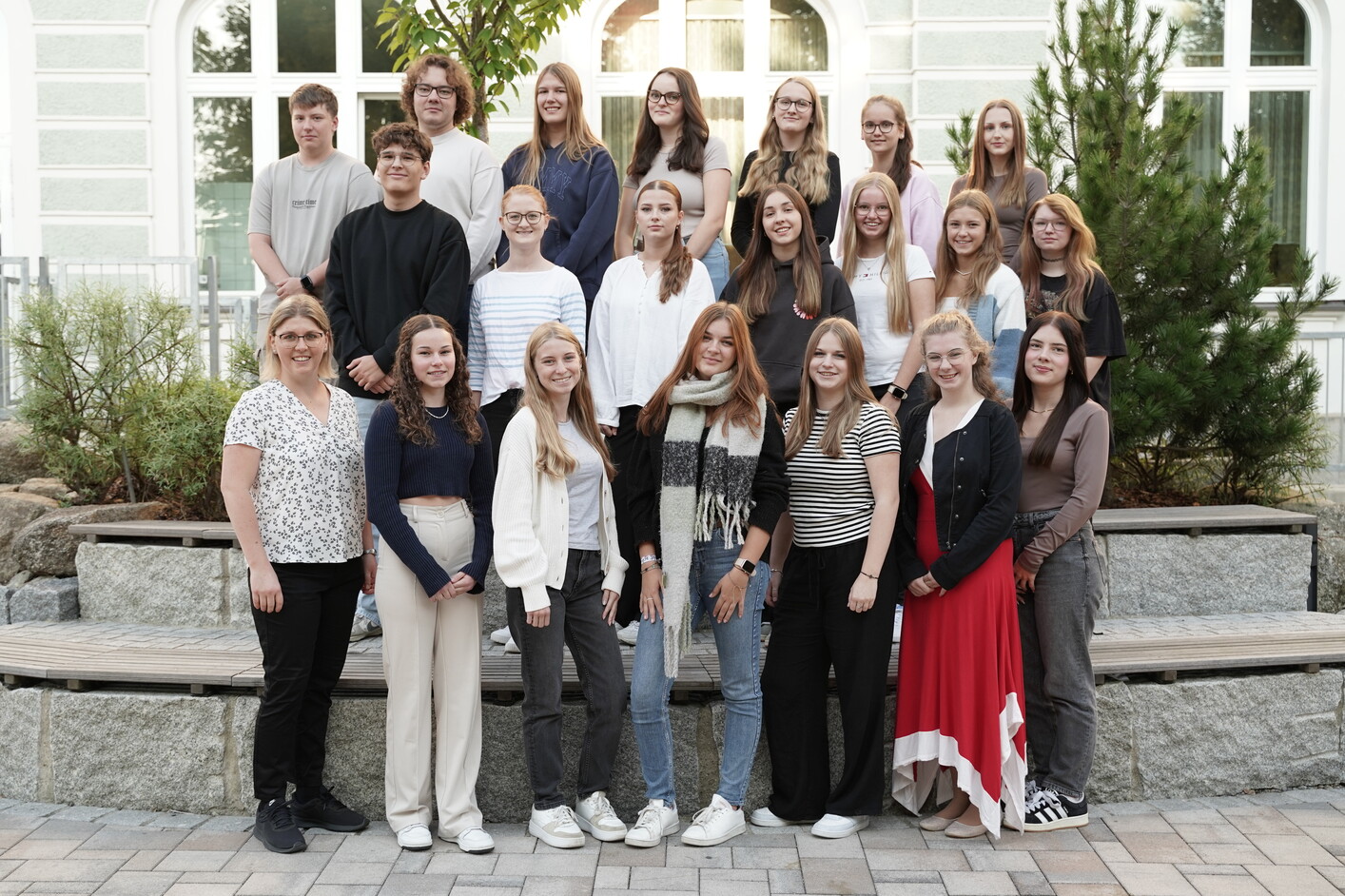 Klassenfoto Frau Lang