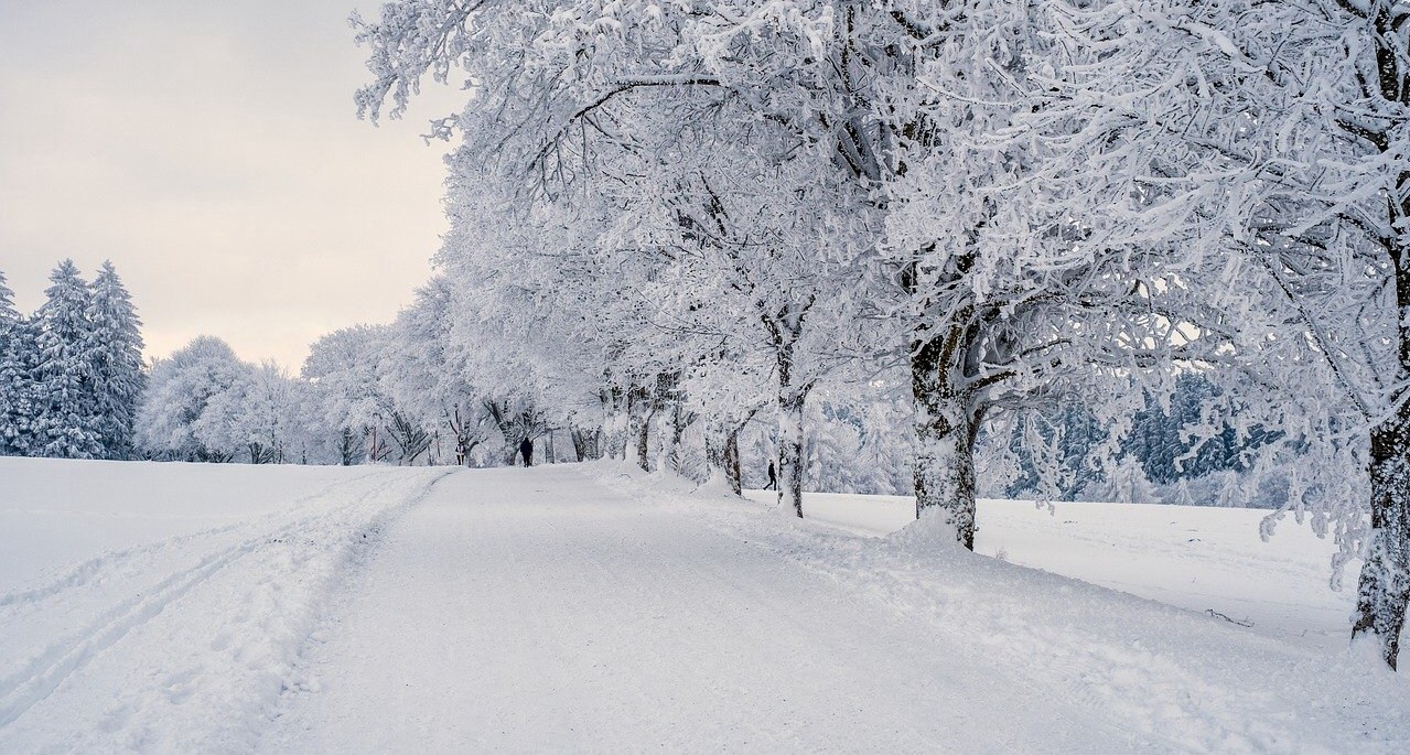 Schnee Strasse